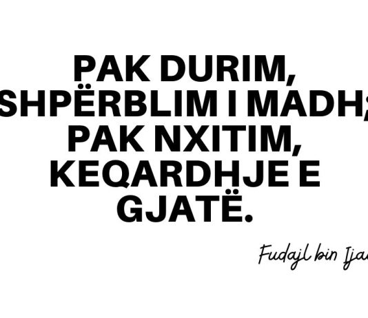 A ia vlen të durojmë gjëra që të dhembin në shpirt?
