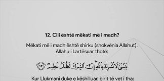 Cili është mëkati më i madh në këtë jetë?