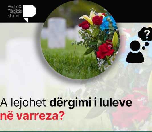 A lejohet dërgimi i luleve në varreza?