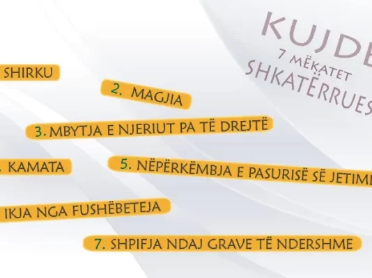 Mëkatet a ndikojnë të humbet plotësisht imani/besimi?