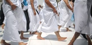 A lejohet veshja e pelenave për të rritur, për haxhiun në ihram që është i sëmurë?