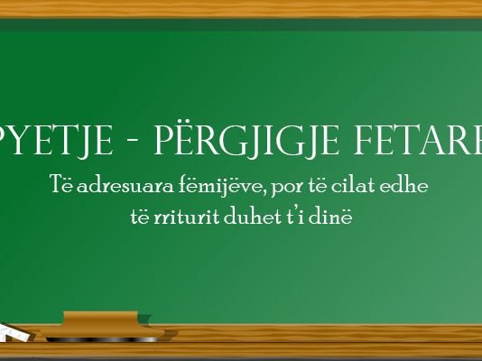 Përgjigje për çdo fëmijë?!