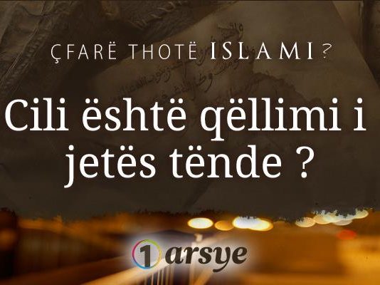 Cili është qëllim i jetës tënde?