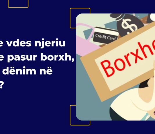 A dënohet njeriu në varr nëse vdes duke pasur borxhe?