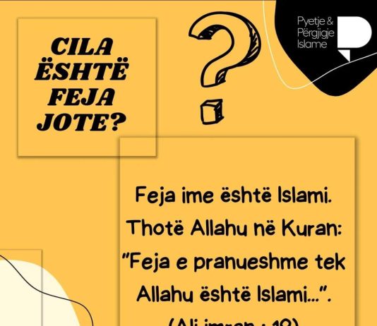 A pranohet ndonjë fe tjetër përveç fesë Islame tek Allahu?