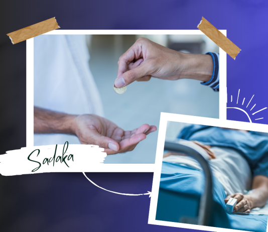 A lejohet sadakaja/lëmosha me nijet të shërimit?