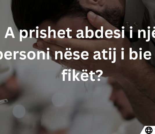 A prishet abdesi i një personi nëse atij i bie të fikët?