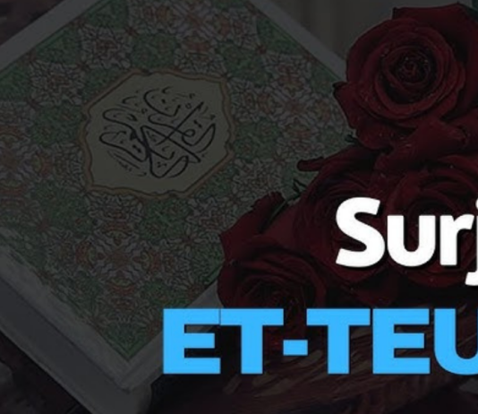 A bën të na sqaroni urtësinë e zbritjes së sures “Tevbe” pa besmele?!