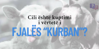 Cili është kuptimi i vërtetë i fjalës “kurban”?