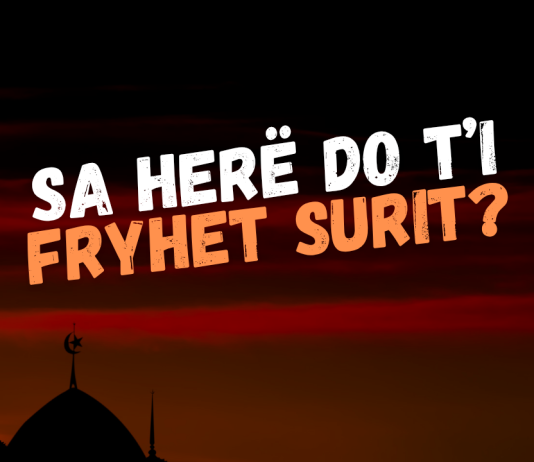 Sa herë do t’i fryhet surit?