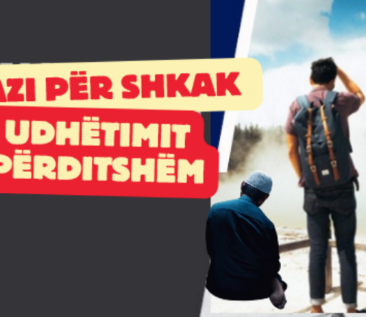 Shtyerja e namazit për shkak të udhëtimit të përditshëm.