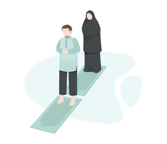 Nëse unë kam burrin si imam në namaz, a më pranohet namazi nëse unë nuk them asnjë sure, po vetëm burri thotë suret?