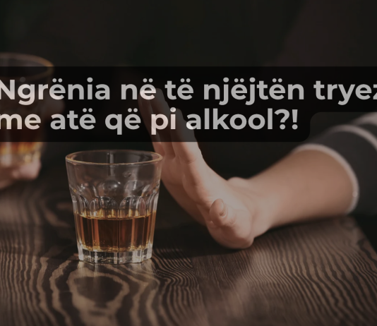 A lejohet të ulemi në sofrën ku pihet alkool, edhe nëse vetë nuk pi?