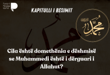 Cila është domethënia e dëshmisë se Muhammedi është i dërguari i Allahut?
