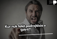 Kur nuk falet padrejtësia e tjetrit?