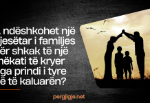 A ndëshkohet një pjesëtar i familjes për shkak të një mëkati të kryer nga prindi i tyre në të kaluarën?