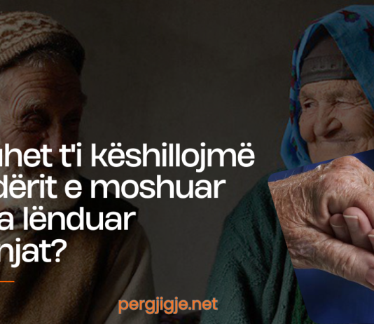 Si duhet t’i këshillojmë prindërit e moshuar pa ua lënduar ndjenjat?