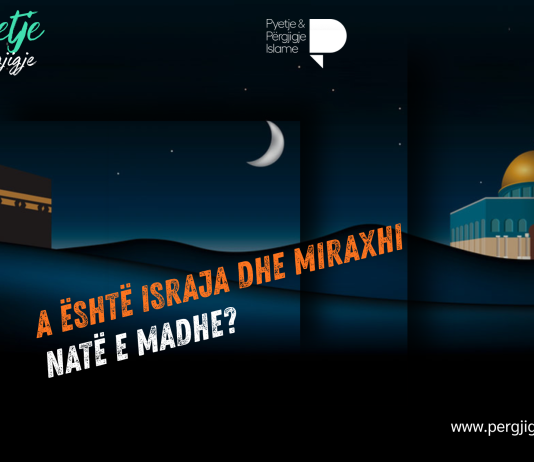 A është Israja dhe Miraxhi natë e madhe?