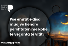 Pse emrat e disa muajve hënorë përshtaten me kohë të veçanta të vitit?