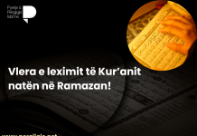 A është më mirë të lexohet Kur’ani natën apo diten?