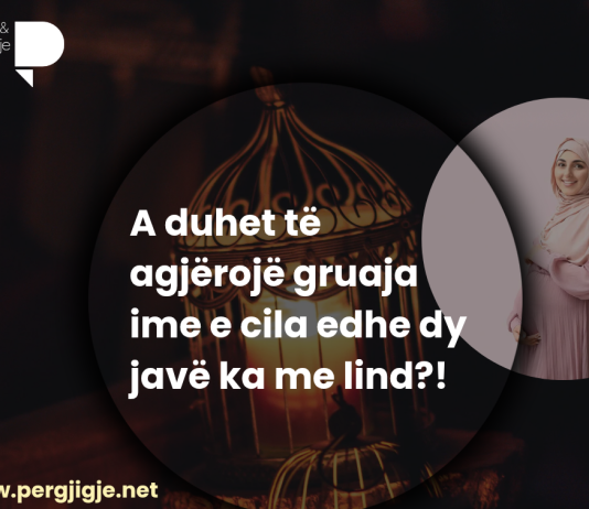 A duhet të agjërojë gruaja ime e cila edhe dy javë ka me lind?!