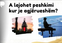 A lejohet peshkimi duke qenë agjërushem?