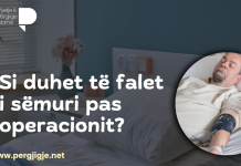 Si duhet të falet i sëmuri pas operacionit?