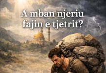 A mban njeriu fajin e tjetrit?