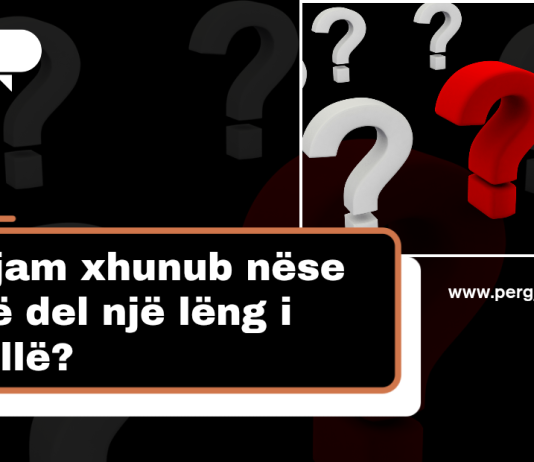 A jam xhunub nëse më del një lëng i hollë?