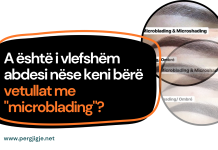 A është i vlefshëm abdesi nëse keni bërë vetullat me “microblading”?