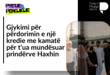 Gjykimi për përdorimin e një kredie me kamatë për t’ua mundësuar prindërve Haxhin