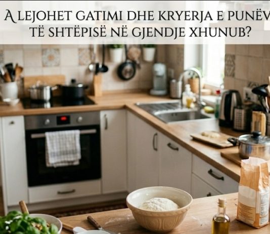 A lejohet kryerja e punëve të shtëpisë dhe gatimi në gjendje xhunub?