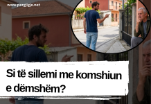 Si të sillemi me komshiun e dëmshëm?