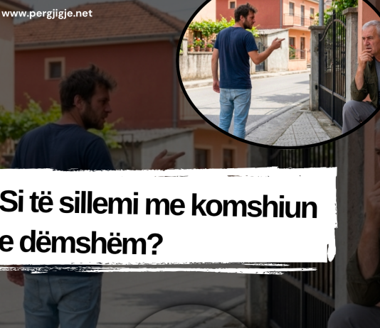 Si të sillemi me komshiun e dëmshëm?