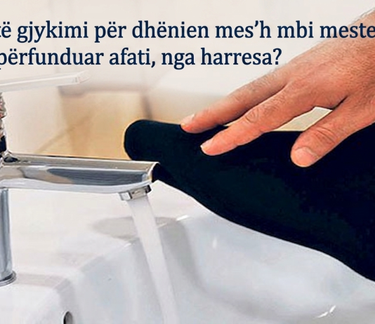 Cili është gjykimi për dhënien mes’h mbi meste pasi ka përfunduar afati, nga harresa?