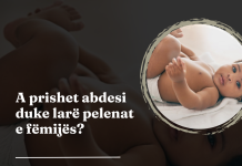A prishet abdesi duke larë pelenat e fëmijës?
