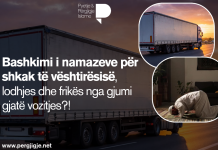 Bashkimi i namazeve për shkak të vështirësisë, lodhjes dhe frikës nga gjumi gjatë vozitjes?!