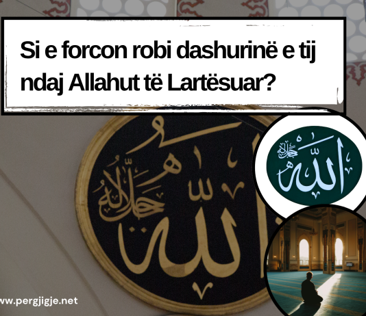 Si e forcon robi dashurinë e tij ndaj Allahut të Lartësuar?
