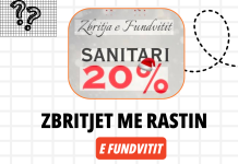 Zbritjet me rastin e fundvitit