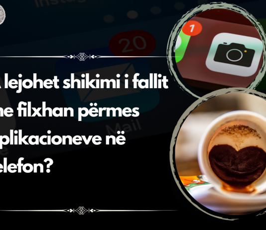Kohët e fundit është shfaqur një aplikacion që bënë fall permes filxhanave…