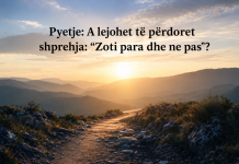 A lejohet të përdoret shprehja: “Zoti para dhe ne pas”?
