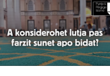 Gjykimi i duasë pas farzit?!