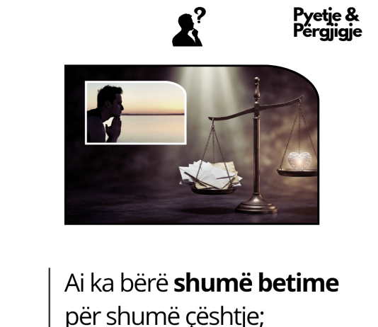 Ai ka bërë shumë betime për shumë çështje; çfarë duhet të bëjë?