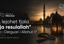 A lejohet fjala “ja resulallah” (o i Dërguari i Allahut)?