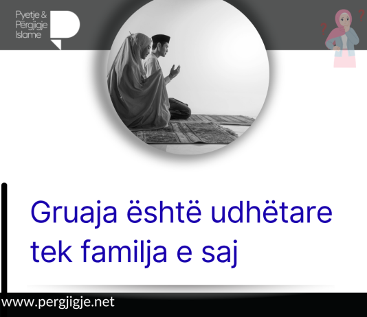 Gruaja është udhëtare tek familja e saj