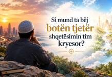 Si mund ta bëj botën tjetër shqetësimin tim kryesor?