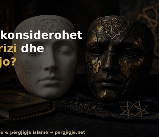 Çfarë konsiderohet hipokrizi e çfarë jo?