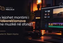 A lejohet montimi i videoreklamave me muzikë në sfond?